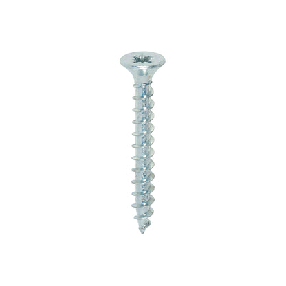 TIMCO Solo Countersunk Silver Woodscrews - 5.0 x 40 Box OF 200 - 50040SOLOZ