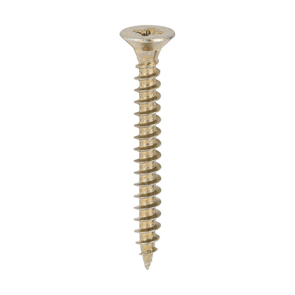 TIMCO Classic Multi-Purpose Countersunk Gold Woodscrews - 5.0 x 45 Box OF 200 - 50045CLAF