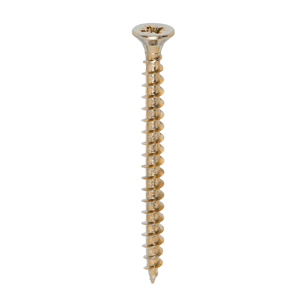 TIMCO Solo Countersunk Gold Woodscrews - 5.0 x 60 Box OF 200 - 50060SOLOC
