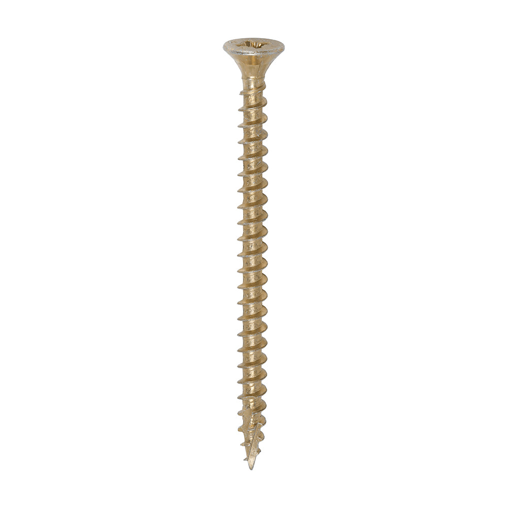 TIMCO C2 Strong-Fix Multi-Purpose Premium Countersunk Gold Woodscrews - 5.0 x 70 Box OF 200 - 50070C2