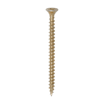 TIMCO C2 Strong-Fix Multi-Purpose Premium Countersunk Gold Woodscrews - 5.0 x 70 Box OF 200 - 50070C2