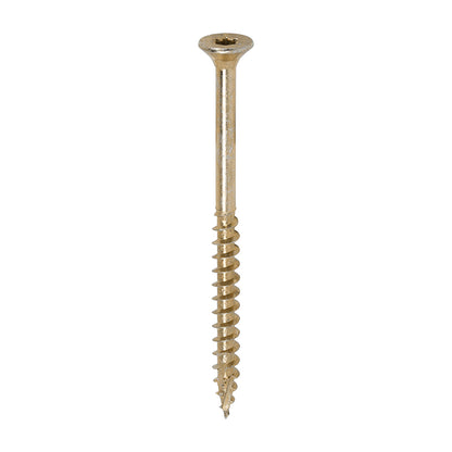 TIMCO C2 Clamp-Fix Multi-Purpose Premium Countersunk Gold Woodscrews - 5.0 x 70 Box OF 200 - 50070C2C