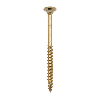TIMCO C2 Clamp-Fix Multi-Purpose Premium Countersunk Gold Woodscrews - 5.0 x 70 Tub OF 375 - 50070C2CTUB