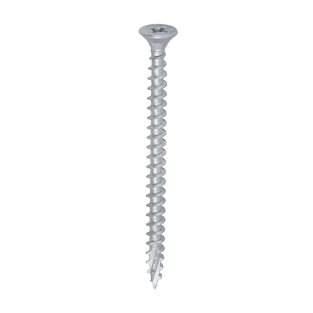 TIMCO C2 Exterior Multi-Purpose Premium Countersunk Silver Woodscrews - 5.0 x 70 Tub OF 120 - 50070C2S
