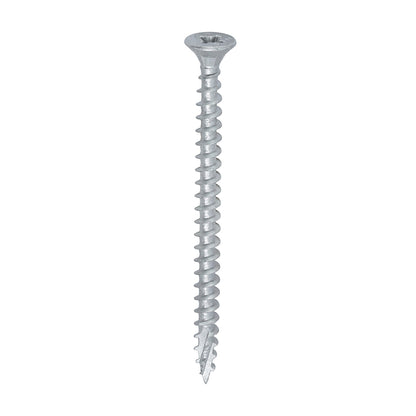 TIMCO C2 Exterior Multi-Purpose Premium Countersunk Silver Woodscrews - 5.0 x 70 Tub OF 120 - 50070C2S