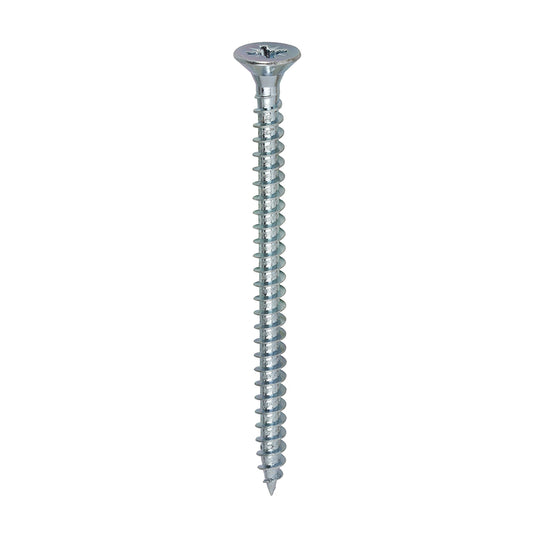 TIMCO Solo Countersunk Silver Woodscrews - 5.0 x 70 Box OF 200 - 50070SOLOZ