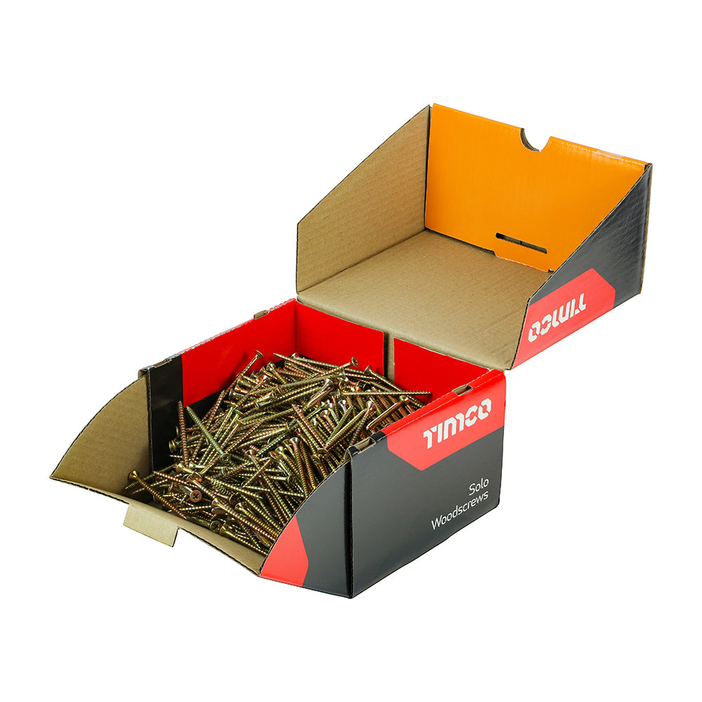 TIMCO Solo Countersunk Gold Woodscrews - 5.0 x 80 Box OF 1000 - 50080SOLOIND