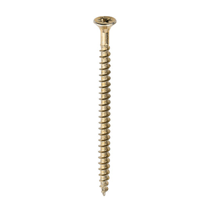 TIMCO Solo Countersunk Gold Woodscrews - 5.0 x 80 Box OF 1000 - 50080SOLOIND