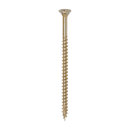 TIMCO C2 Strong-Fix Multi-Purpose Premium Countersunk Gold Woodscrews - 5.0 x 90 Box OF 100 - 50090C2