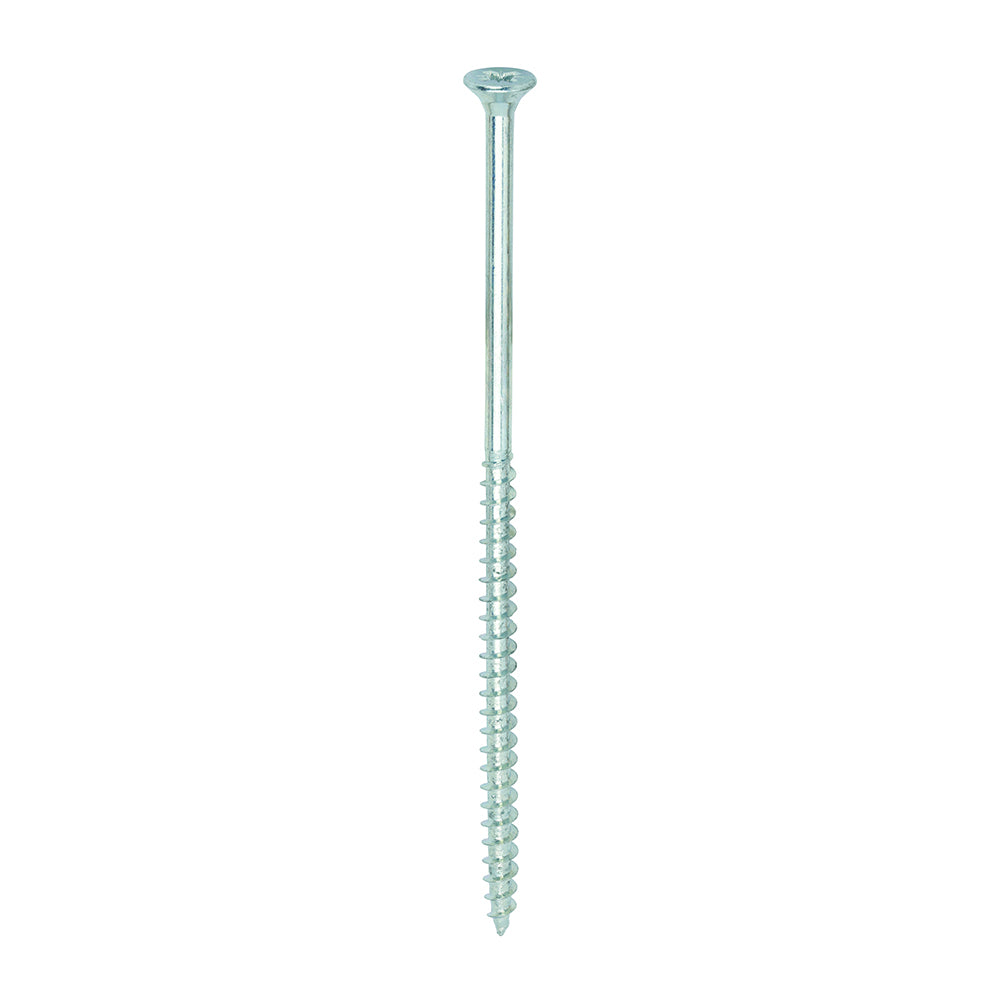 TIMCO Solo Countersunk Silver Woodscrews - 5.0 x 120 Box OF 100 - 50120SOLOZ