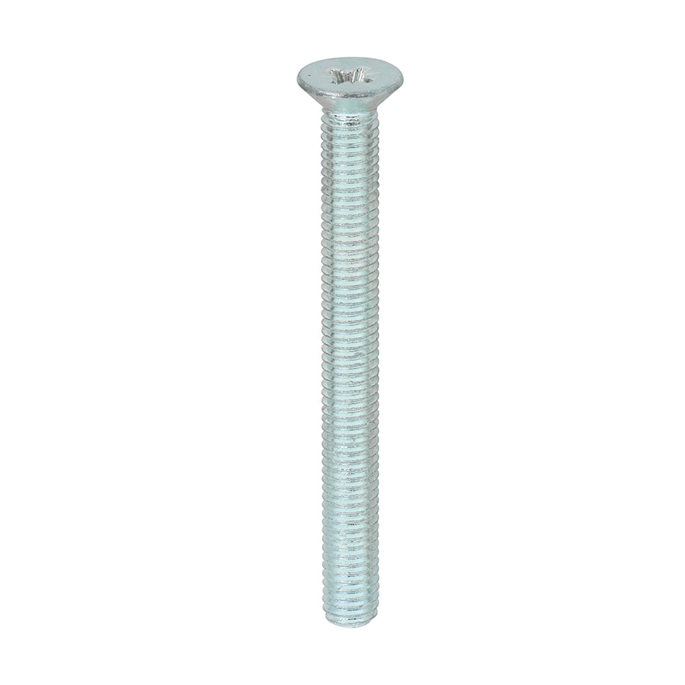 TIMCO Machine Countersunk Silver Screws - M6 x 10 Box OF 100 - 6010CPM