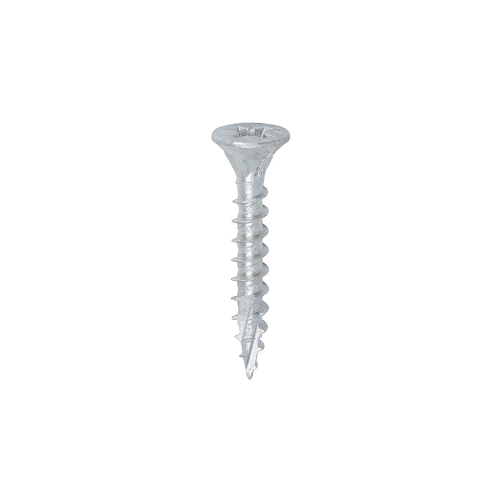 TIMCO C2 Exterior Multi-Purpose Premium Countersunk Silver Woodscrews - 6.0 x 40 Tub OF 150 - 60040C2S