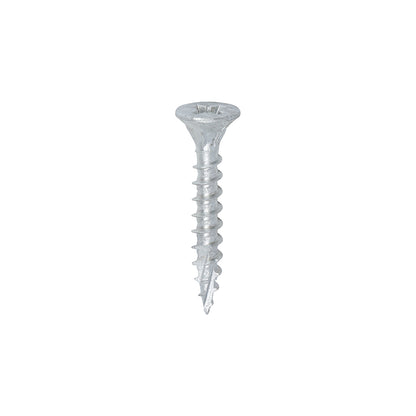 TIMCO C2 Exterior Multi-Purpose Premium Countersunk Silver Woodscrews - 6.0 x 40 Tub OF 150 - 60040C2S