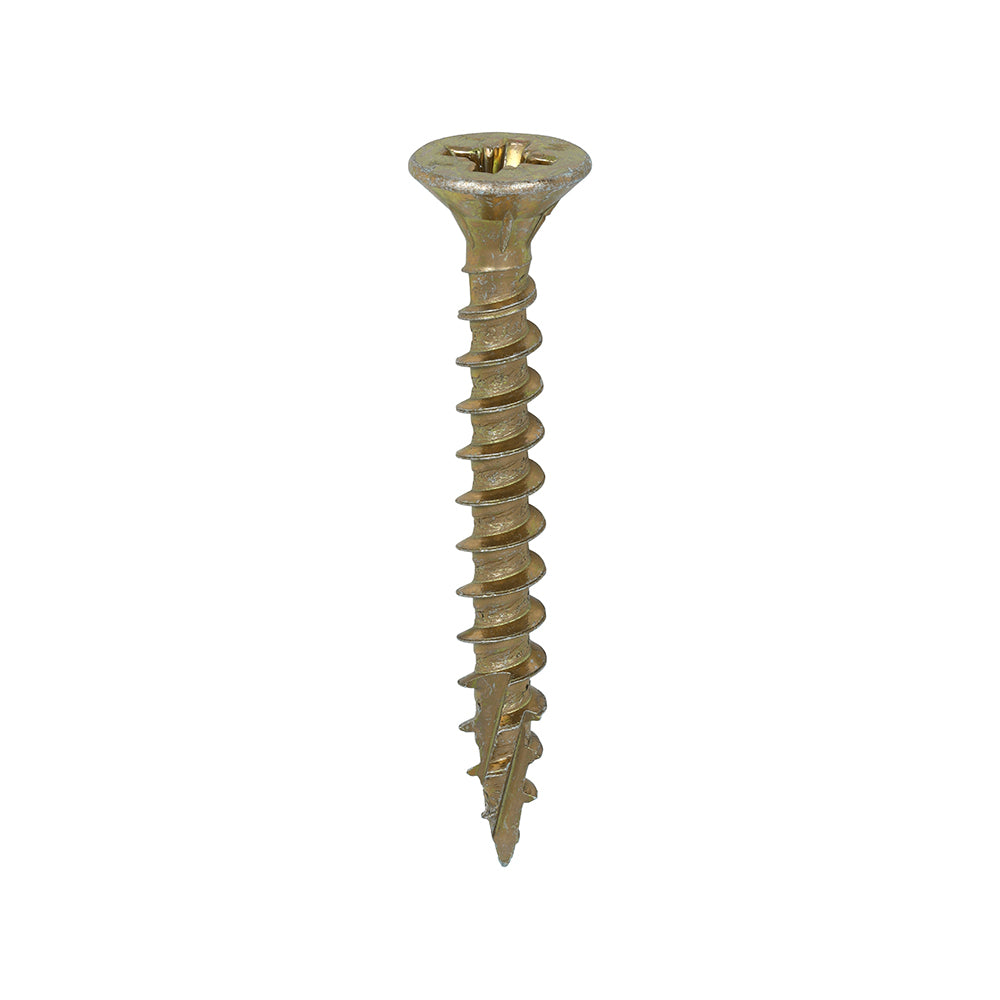 TIMCO Solo Countersunk Gold Woodscrews - 6.0 x 50 Box OF 200 - 60050SOLOC