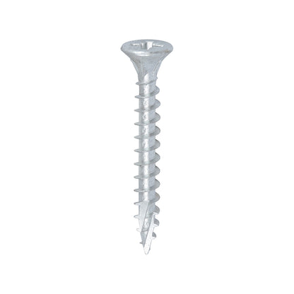 TIMCO C2 Exterior Multi-Purpose Premium Countersunk Silver Woodscrews - 6.0 x 50 Tub OF 120 - 60050C2S