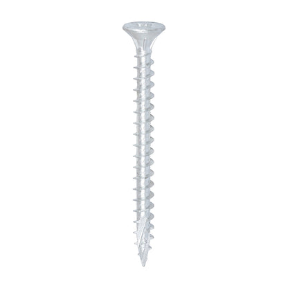 TIMCO C2 Exterior Multi-Purpose Premium Countersunk Silver Woodscrews - 6.0 x 70 Tub OF 90 - 60070C2S