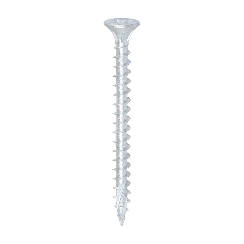 TIMCO C2 Exterior Multi-Purpose Premium Countersunk Silver Woodscrews - 6.0 x 70 Tub OF 90 - 60070C2S