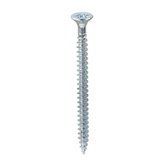 TIMCO Solo Countersunk Silver Woodscrews - 6.0 x 80 Box OF 200 - 60080SOLOZ