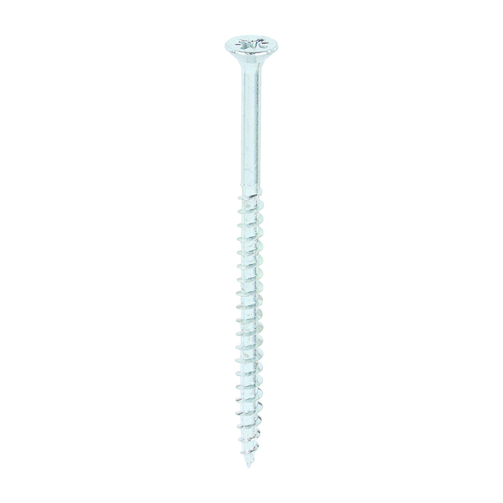 TIMCO Solo Countersunk Silver Woodscrews - 6.0 x 100 Box OF 100 - 60100SOLOZ
