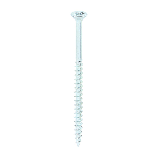 TIMCO Solo Countersunk Silver Woodscrews - 6.0 x 100 Box OF 100 - 60100SOLOZ