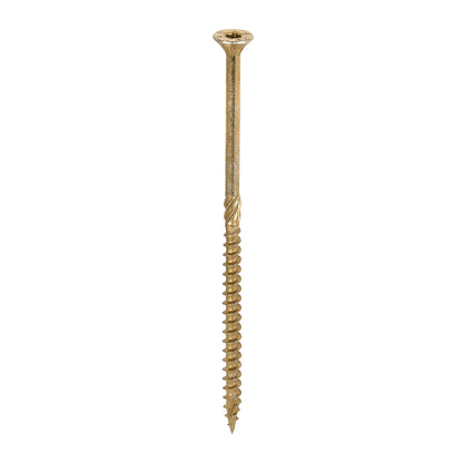 TIMCO C2 Clamp-Fix Multi-Purpose Premium Countersunk Gold Woodscrews - 6.0 x 130 Box OF 100 - 60130C2C