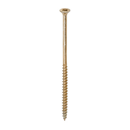 TIMCO Solo Countersunk Gold Woodscrews - 6.0 x 130 Box OF 100 - 60130SOLOC