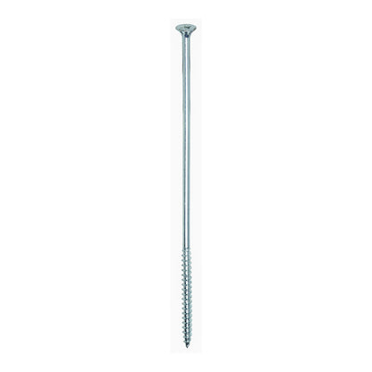 TIMCO Solo Countersunk Silver Woodscrews - 6.0 x 200 Box OF 100 - 60200SOLOZ