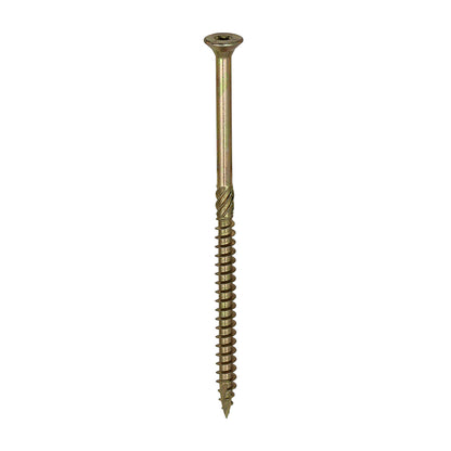 TIMCO C2 Clamp-Fix Multi-Purpose Premium Countersunk Gold Woodscrews - 8.0 x 150 Box OF 50 - 80150C2C