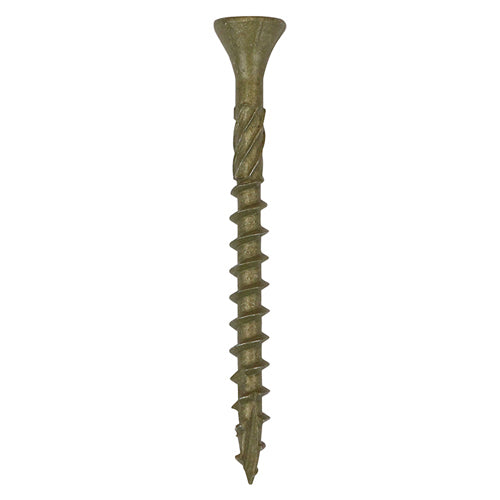 TIMCO C2 Deck-Fix Premium Countersunk Green Decking Screws - 4.5 x 50 Box OF 250 - 50C2D250BX