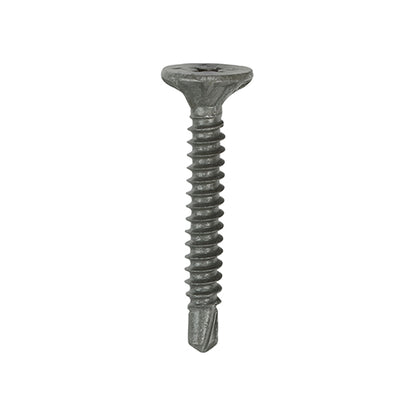 TIMCO Self-Drilling Cement Board Countersunk Exterior Silver Screws,All Sizes,200pcs