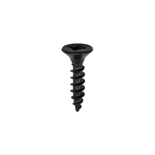 TIMCO Classic Multi-Purpose Countersunk Black Woodscrews - 3.5 x 16 Box OF 200 - 35016CLAB