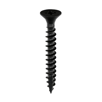TIMCO Classic Multi-Purpose Countersunk Black Woodscrews - 4.0 x 40 Box OF 200 - 40040CLAB