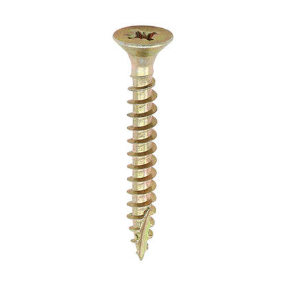 TIMCO Classic Multi-Purpose Countersunk Gold Woodscrews - 6.0 x 45 Box OF 200 - 60045CLAF