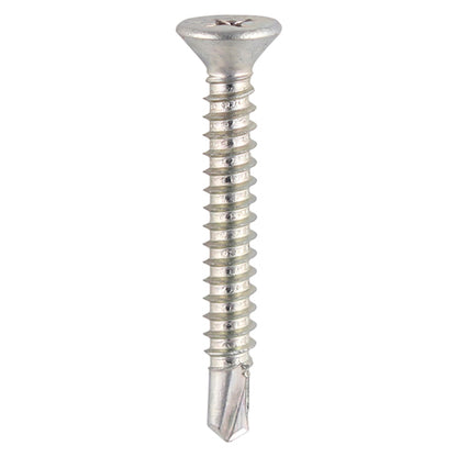 TIMCO Window Fabrication Screws Countersunk PH Self-Tapping Self-Drilling Point Zinc - 4.8 x 60 Box OF 200 - 429Z