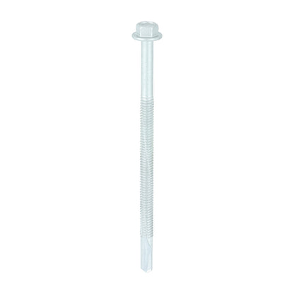 TIMCO Self-Drilling Heavy Section Screws Exterior Silver - 5.5 x 100 Box OF 100 - H100B