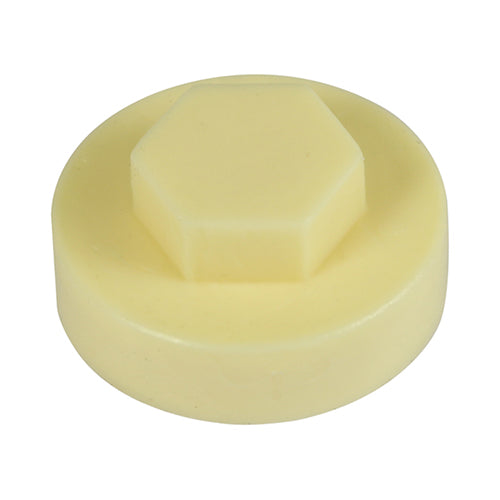TIMCO Hex Head Cover Caps Honesty - 19mm Bag OF 1000 - 1910C31CAP