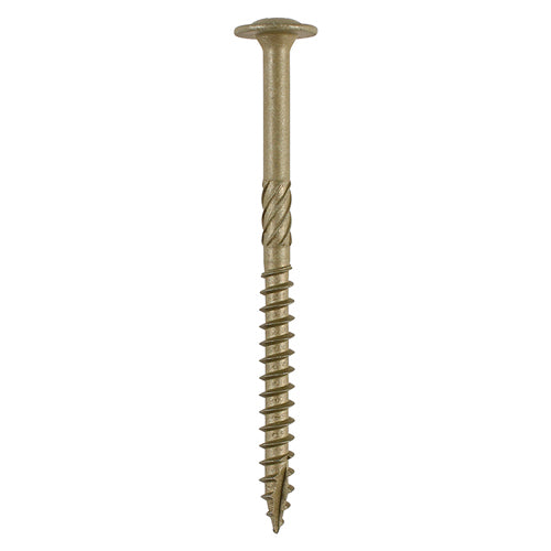TIMCO Wafer Head Exterior Green Timber Screws  - 6.7 x 95 TIMbag OF 50 - 95INDEXWB