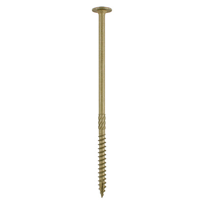 TIMCO Wafer Head Exterior Green Timber Screws  - 8.0 x 400 Box OF 25 - 400INW