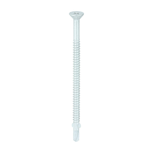 TIMCO Self-Drilling Wing-Tip Steel to Timber Light Section Exterior Silver Screws,All Sizes