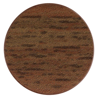 TIMCO Self-Adhesive Screw Cover Caps Dijon Walnut - 13mm Pack OF 112 - COVERDW13