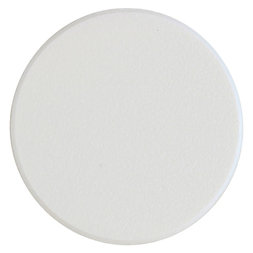 TIMCO Self-Adhesive Screw Cover Caps White Matt - 13mm Pack OF 112 - COVERWM13