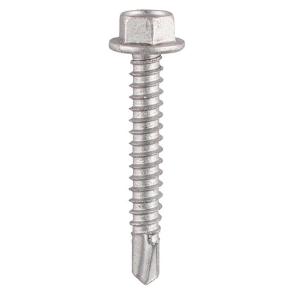 TIMCO Self-Drilling Light Section Screws Exterior Silver - 5.5 x 25 TIMbag OF 200 - L25BB