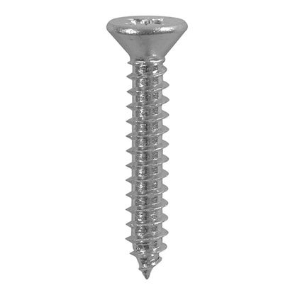 TIMCO Self-Tapping Countersunk A2 Stainless Steel Screws - 4.2 x 19 Box OF 200 - 4219CCASS