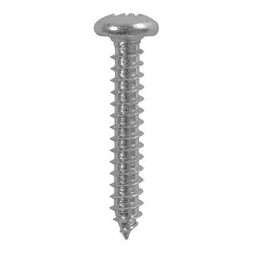 TIMCO Self-Tapping Pan Head A2 Stainless Steel Screws - 4.8 x 38 Box OF 200 - 4838CPASS