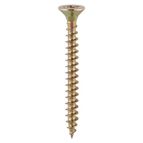 TIMCO Solo Countersunk Gold Woodscrews - 4.0 x 35 TIMbag OF 380 - 40035CHYB