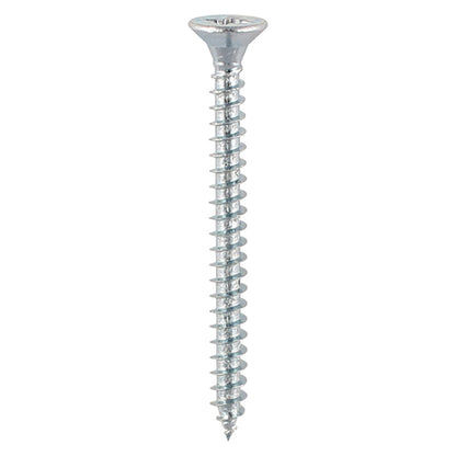 TIMCO Solo Countersunk Silver Woodscrews - 4.5 x 35 Box OF 200 - 45035SOLOZ