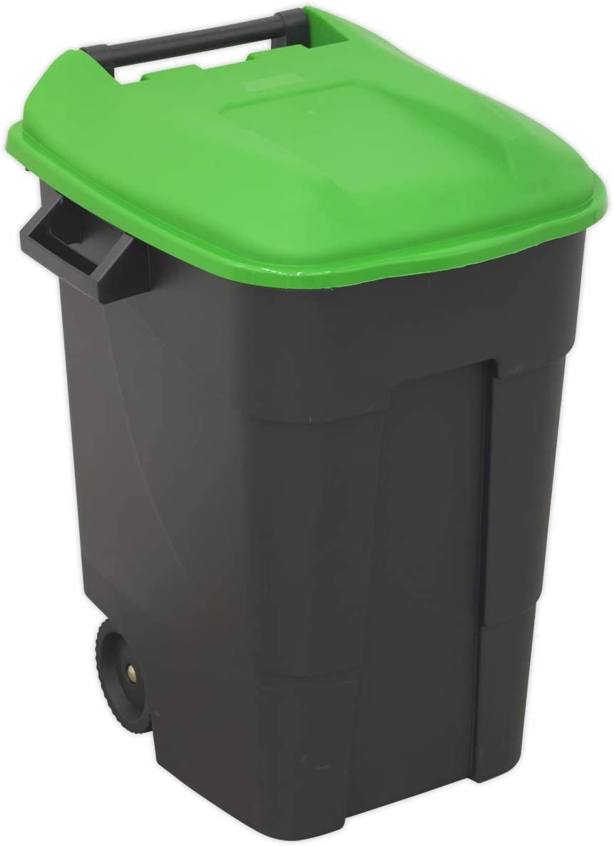 SEALEY - BM100G Refuse/Wheelie Bin 100L - Green