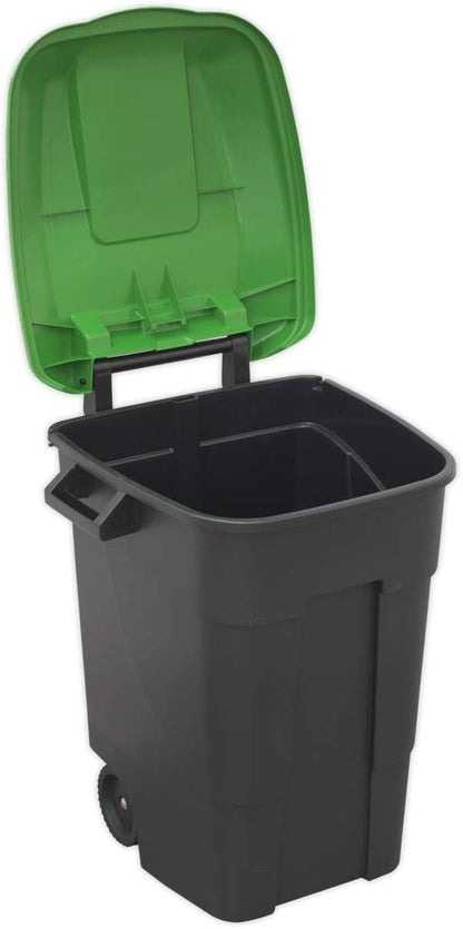 SEALEY - BM100G Refuse/Wheelie Bin 100L - Green