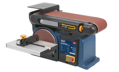 SEALEY - SM914 Belt/Disc Sander 915 x 100mm/Ø150mm 370W/230V