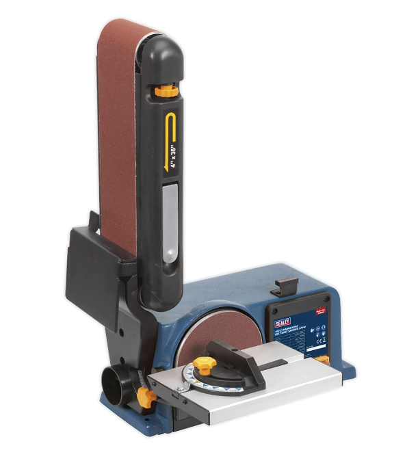 SEALEY - SM914 Belt/Disc Sander 915 x 100mm/Ø150mm 370W/230V